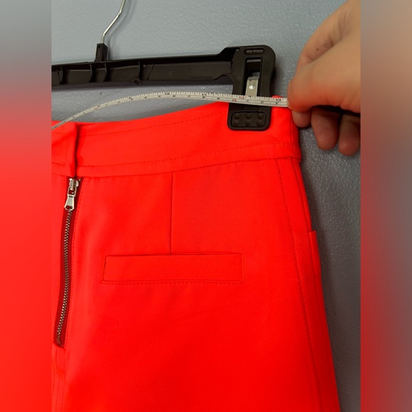 Marc by Marc Jacobs size 4 bright neon orange mini skirt - Picture 2 of 10